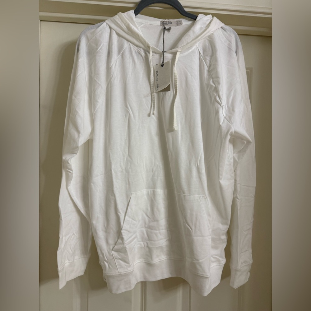 NWT Barefoot Dreams Men’s Mailbu Pima Jersey Pullover XL